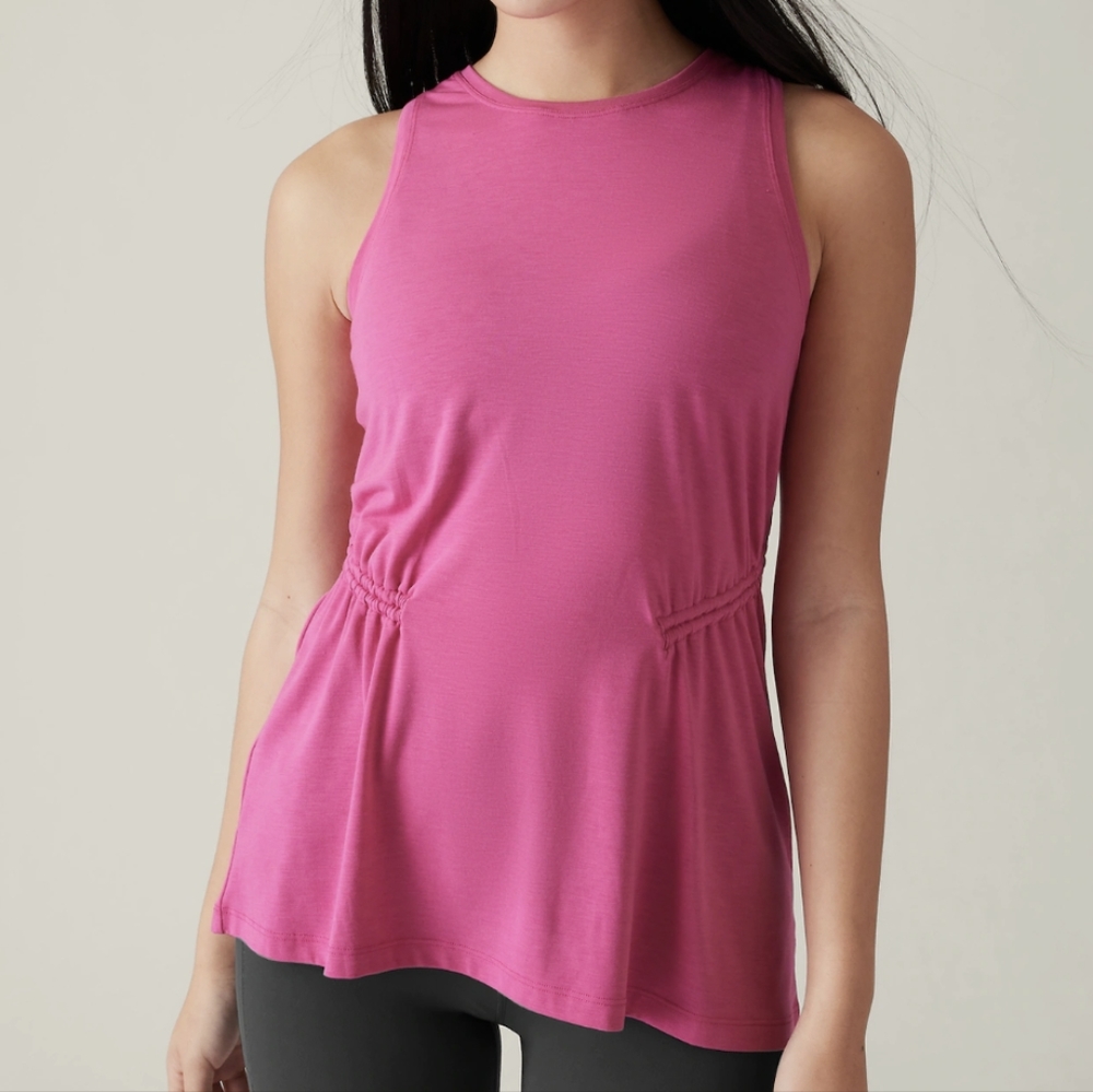 NEW Athleta Cinch Tank in Pink